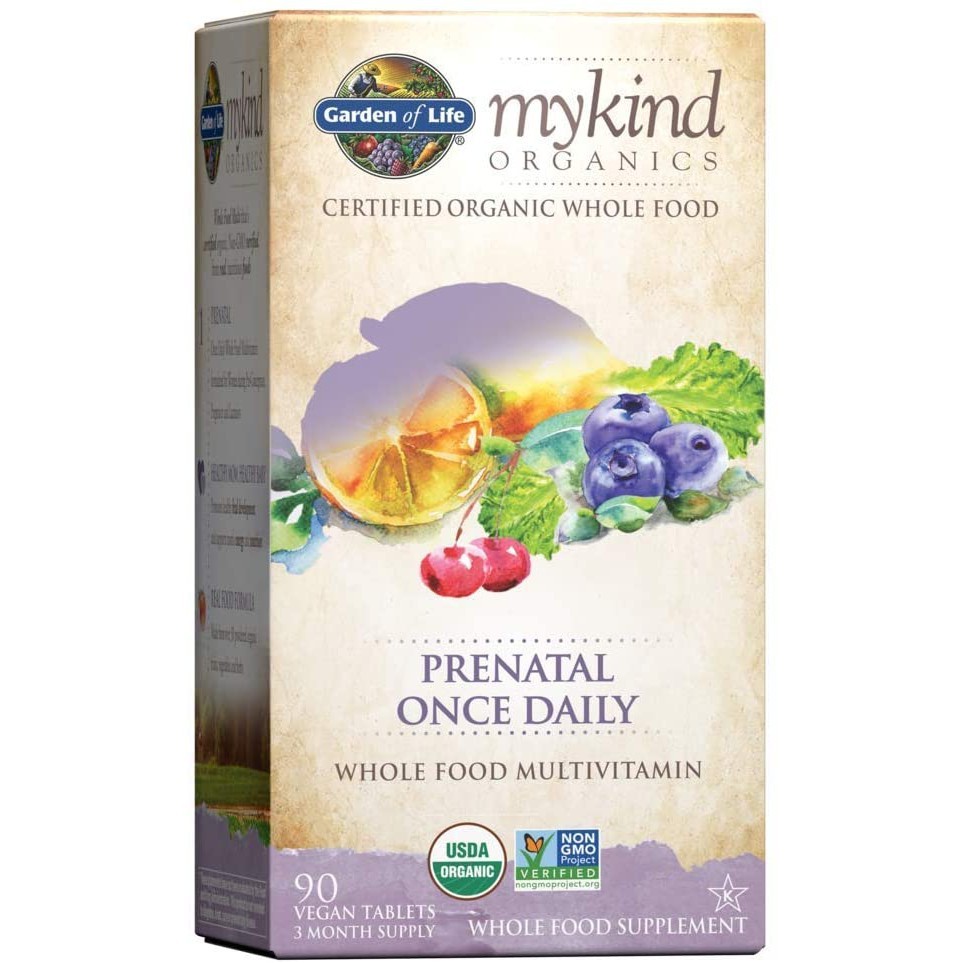 Vitamin bầu Mykind prenatal once daily Garden of Life