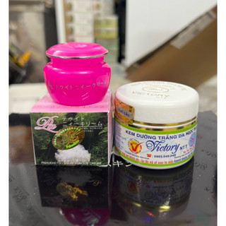 Bộ Kem Hoa Việt & Kem Tuyết Nhĩ Khử Thâm Nám Sạm Tàn Nhang Dưỡng Trắng Da (Kem Victory & Kem Tuyết Nhỉ)