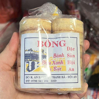 Combo 3 gói bánh đậu xanh nhân thịt hội an - gói 110gr