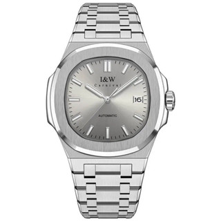 Đồng hồ nam chính hãng I&W Carnival IW750 IW750G IW750GT 750 750G 750GT dây thép máy cơ Seiko