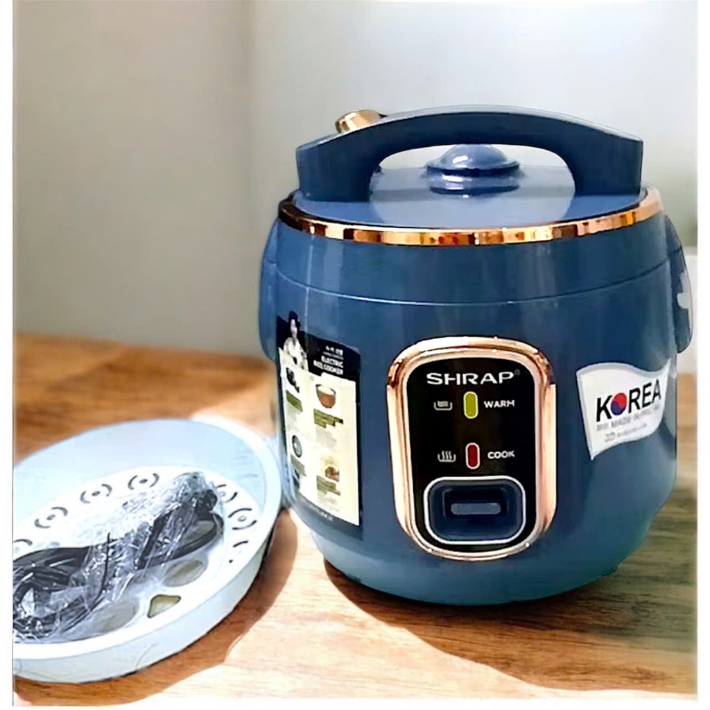 Nồi Cơm Điện mini 1L-1.2L-1.8L SHRAP giá rẻ siêu bền chống dính công nghệ USA( TẶNG KÈM VÌ HÂP)