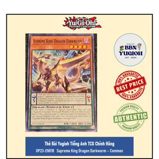 Thẻ Bài Yugioh Tiếng Anh TCG Chính Hãng: OP23-EN018	Supreme King Dragon Darkwurm - Common