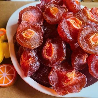450gr Xí Muội Đào Nâu Bổ Đôi Sấy Chua