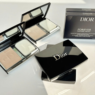 [CHÍNH HÃNG] Phấn Phủ Dior Dạng Nén Giúp Làm Mịn, Sáng Da & Kháng Nước Dior Forever Natural Velvet 10g