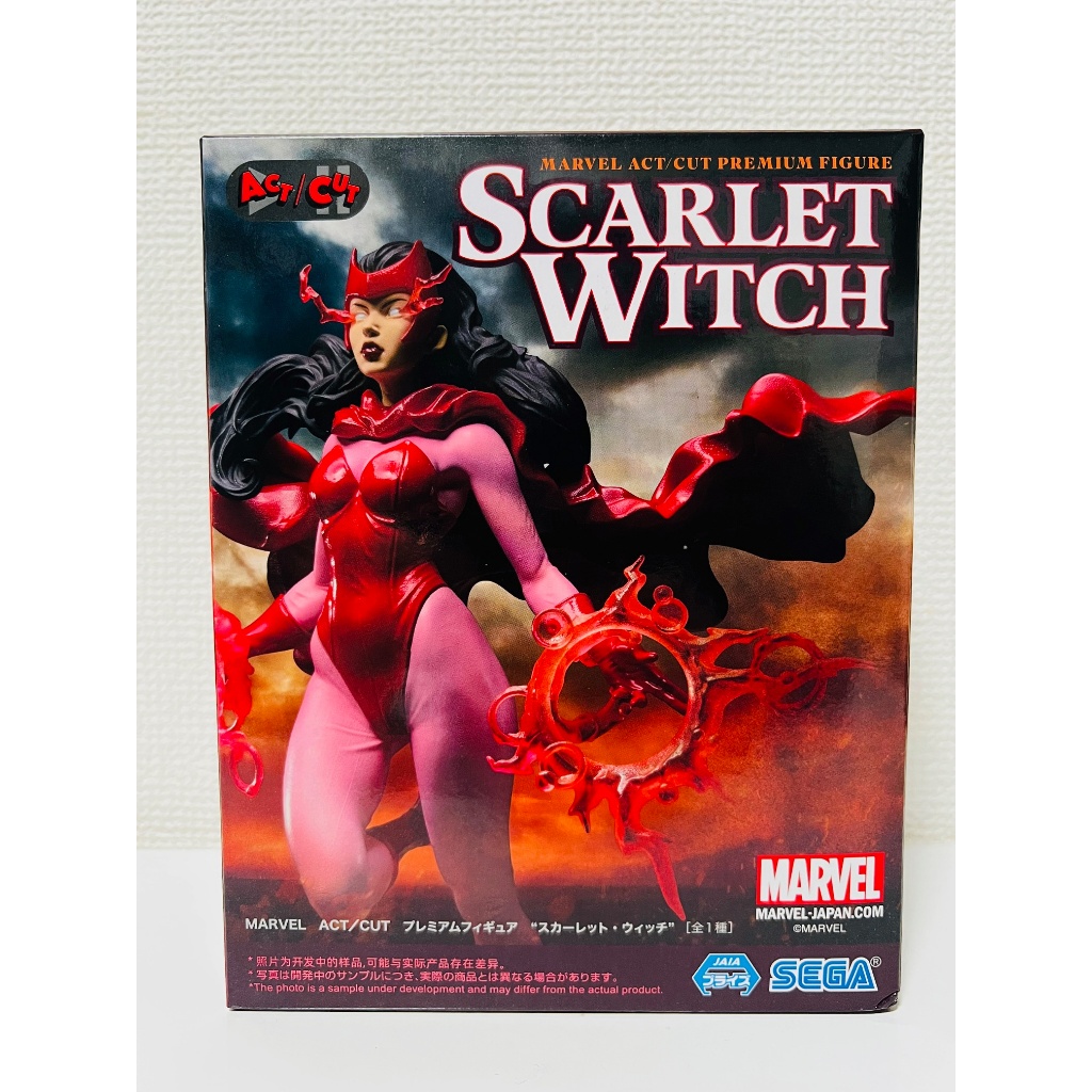 FIGURE Marvel COMICS - Mô hình chính hãng Sideshow Scarlet -  ACT/CUT - SEGA FIGURE