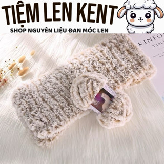  Len Lông chồn  lông thỏ   50gr làm thú bông,mũ áo siêu mềm mịn 
