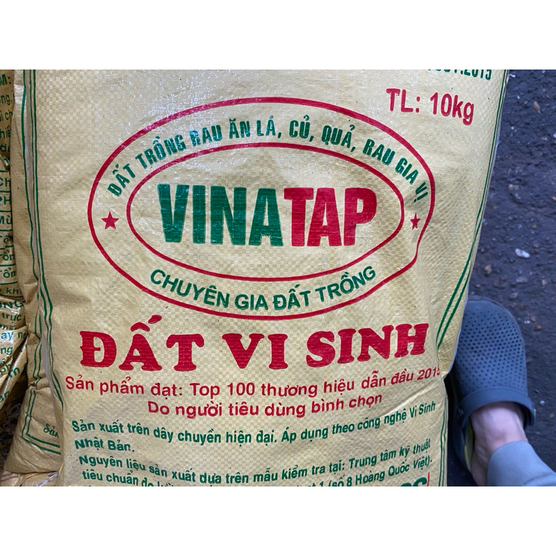 Đất vi sinh Vinatap- bao 10 kg