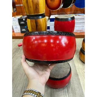 Trống đế, trống khẩu đường kính 20cm, trống cổ vũ trống múa lân nhỏ
