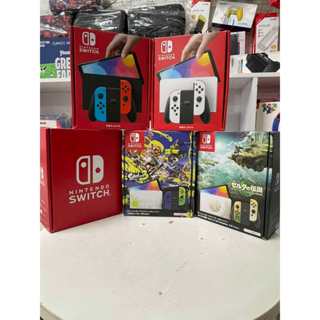 Máy nintendo switch OLED like new - Mod chip - chép game free  [ 2nd Đủ Phụ Kiện ]
