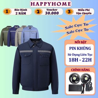 Áo điều hoà quạt gió pin khủng chống nắng làm mát cực tốt, Áo điều hoà Nhật Bản quạt mạnh thoáng mát