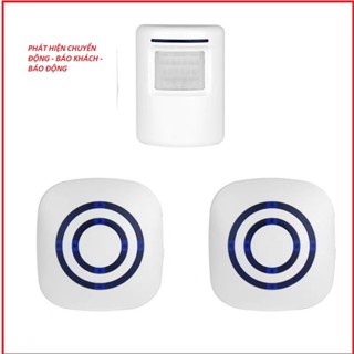 Chuông cảm biển hồng ngoại Báo Khách YF0256 Kết Hợp chống trộm Không dây 38 Kiểu Chuông