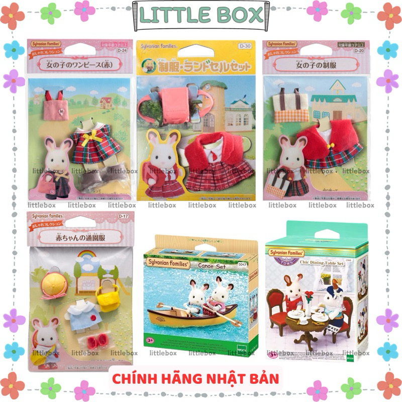 [Chính hãng Nhật- Sẵn] Tổng hợp phụ kiện EPOCH Sylvanian Families -  Phụ kiện Mô hình đồ chơi Sylvan