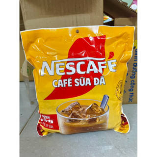 Cà phê sữa NESCAFÉ Cà Phê Sữa Đá (Bịch 25 gói x 24g)