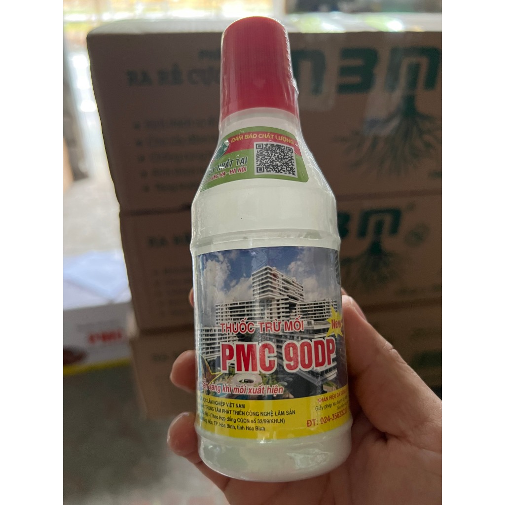 Chế phẩm trừ mối sinh học PMC 90DP chính hãng (chai 100gr)