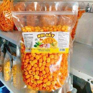 1kg nui chiên giòn thơm ngon nui sấy giòn snack ăn vặt