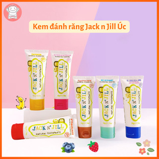 Kem đánh răng hữu cơ 100% jack n' jill úc