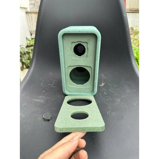 T&T DIY : vỏ thùng thô loa Bookshelf kích thước 115x220x130mm lắp vừa bass 2.75 đến 3in tặng kèm trạm loa