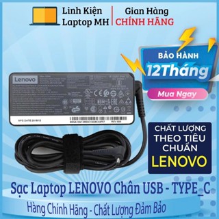 Sạc Laptop Lenovo, Type C, Chân Vuông USB, 45W 65W 135W, Sạc Máy Tính Lenovo, Sạc Thinkpad [Bảo Hành 24 Tháng]
