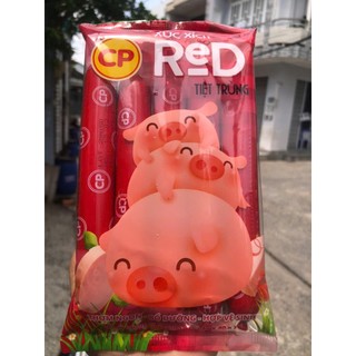  5 gói xúc xích tiệt trùng ăn liền CP 200gram  5 cây x 40gram  