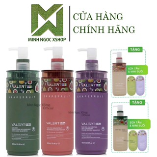 Dầu gội xả bưởi Valert Grapefruit iloliyas 850ML mẫu mới 2025 phục hồi dưỡng ẩm, chống rụng kích mọc tóc