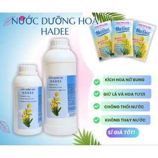 Nước dưỡng hoa Hadee dạng chai đậm chất, giúp kích nở hoa, giữ tươi lâu, chống thối nước