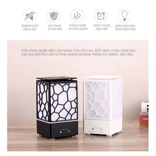 Máy Xông Tinh Dầu Lập Phương Khuếch Tán Tinh Dầu Hình Hộp