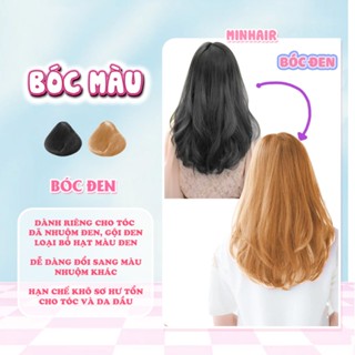 Thuốc Bóc Đen MinHair, Dạng Kem Không Tẩy