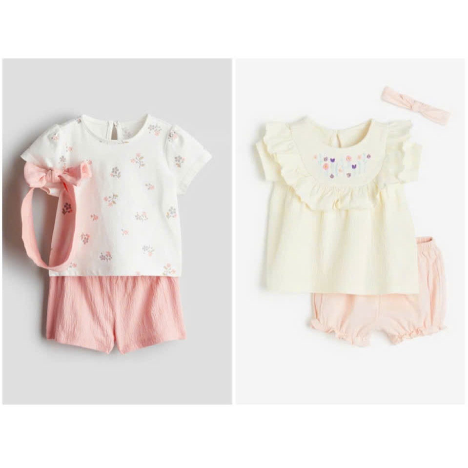 Set đồ bé gái HM Auth săn sale
