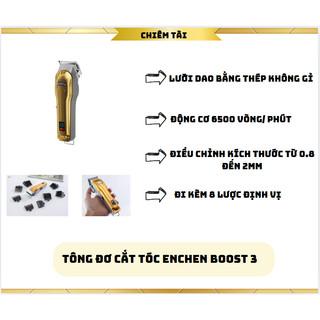  Tông đơ cắt tóc Enchen Boost 3 