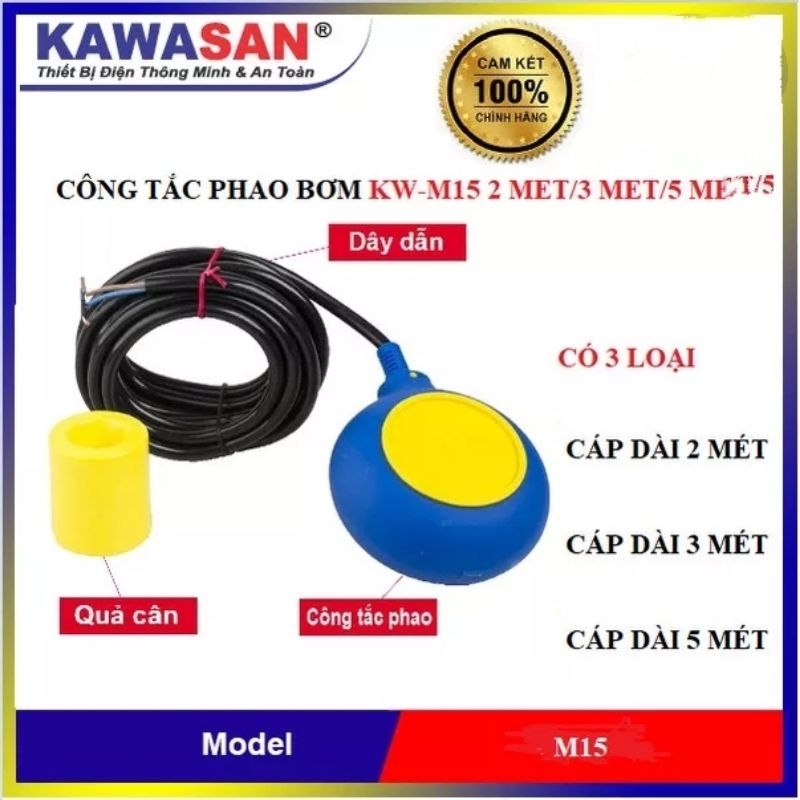 phao điện kawasan dài 2m