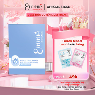 [KOL LIVE] Hộp 10 Miếng Mặt Nạ Sinh Học  Bio-Cellulose Mask - Emmié by HappySkin