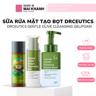 Sữa Rửa Mặt Sạch Sâu Dành Cho Mọi Loại Da DrCeutics Gentle Olive Cleansing Foam 150ml