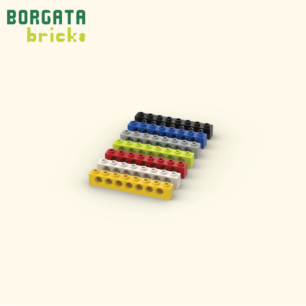 Gạch lỗ 1x8 3702