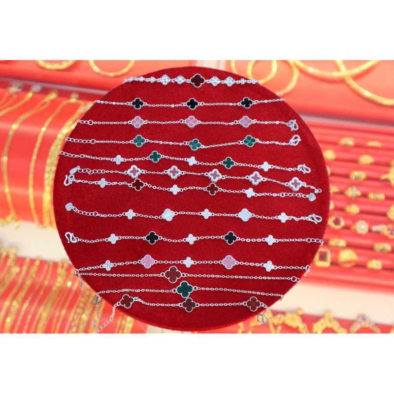 lắc tay cỏ 4 lá
