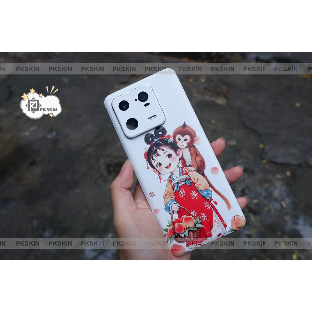 Miếng dán skin in hình xiaomi 14T, 14T pro, 14 pro, 14 ultr, mi 14 ,mi 15 pro , mi 13 , 13 lite ,13 