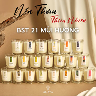 Nến Thơm Phòng Mini AGAYA Nến Thơm Quà Tặng Giúp Thư Giãn Và Ngủ Ngon, Phù Hợp Diện Tích Nhỏ Nến Thơm CANDLE CUP