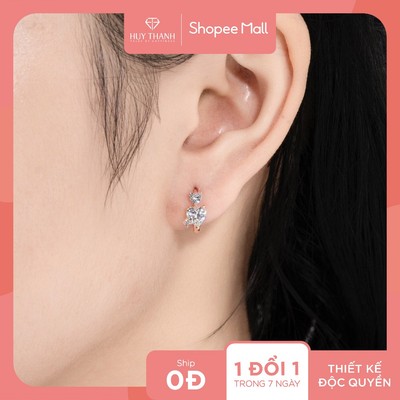Bông Tai Khoen Nữ Vàng Tây 14K BT490 Huy Thanh Jewelry