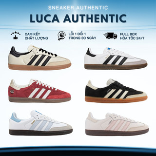 [ Chính Hãng ] Giày Adidas_Samba Classic White Thể Thao Nam Nữ Full Size Full Box