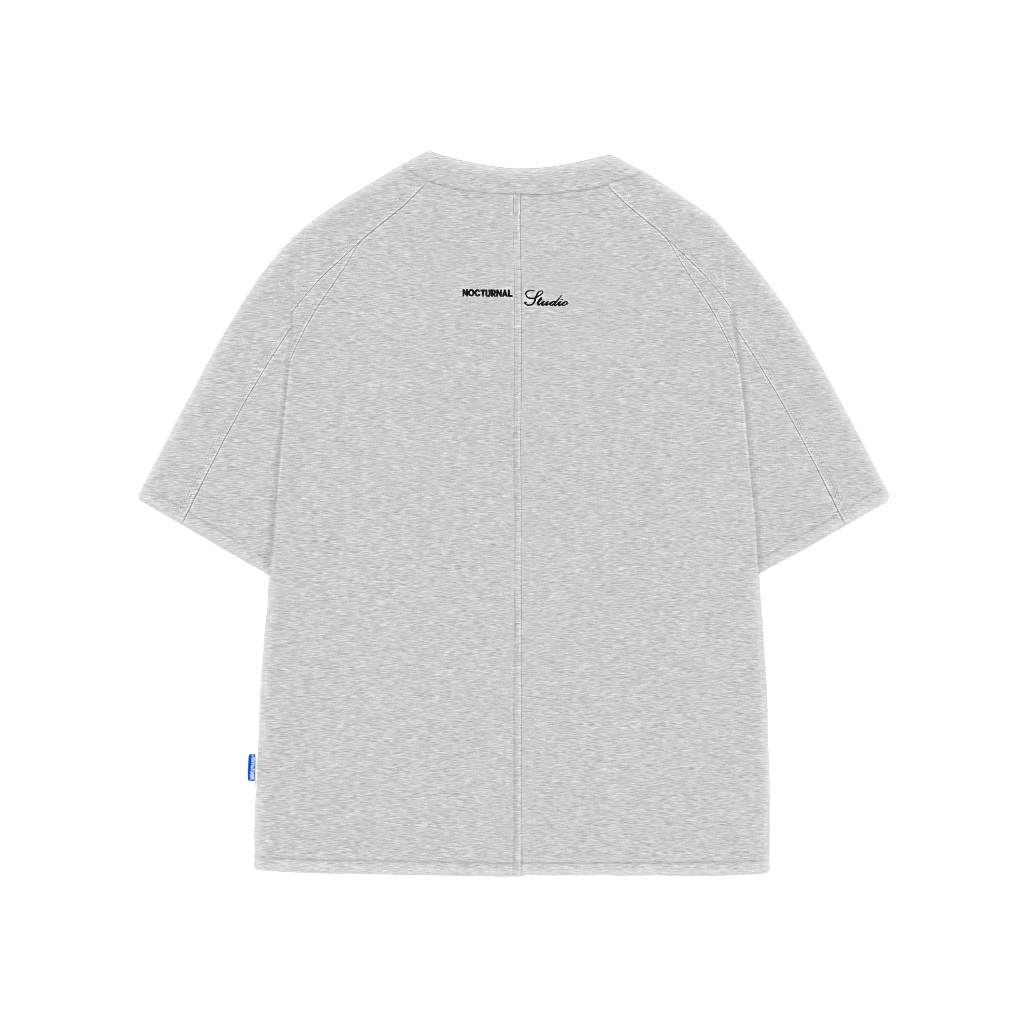 Áo Thun Form Boxy NOCTURNAL Boxy Poc Tee Cotton 100% Thêu Chữ Màu Pastel Nam Nữ Unisex Localbrand | BigBuy360 - bigbuy360.vn