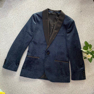 02573 Áo vest nhung vân chìm bé trai, size 40-45kg hàng dư xịn.