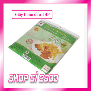 ( Combo 5 xấp =100 tờ) Giấy thấm dầu THP