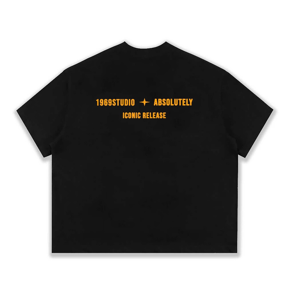 Áo Thun Boxy In 1969STUDIO MOVEMENT Unisex Nam Nữ - BX03