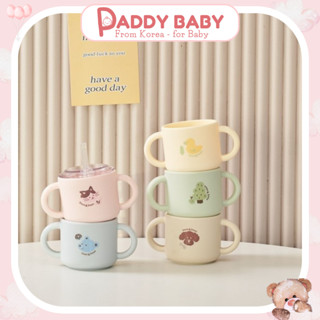 Cốc tập uống Silicone bạch kim cao cấp Dono&Dono cho bé từ 6m+