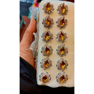 Hoa ghim nhí hình bướm hình hoa  - Trang phục Phụ kiện Hầu Đồng [ Giá tiền là cho 1 bông ]