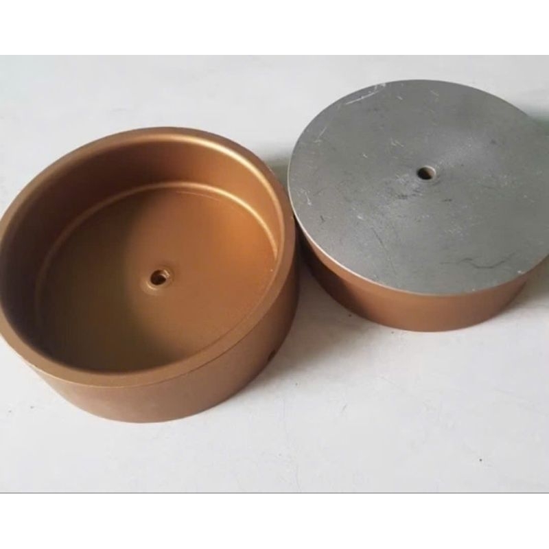 Khuôn đầu hàn 40mm/ chén đầu hàn 40mm/ cối đầu hàn 40mm hàn ống nhựa PPR, PVC, HDPE, PP...phi 40mm h