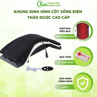  Khung nắn chỉnh cột sống nhiệt - Khung điện sưởi nhiệt thảo dược có bảng điều khiển Topbody Kicocare DTORL05 