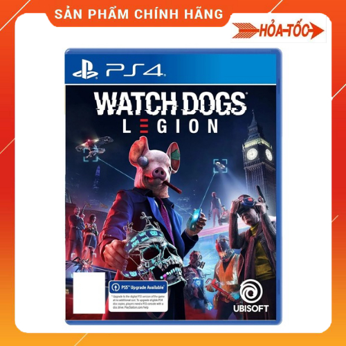 [HCM] Đĩa game Ps4 Watch Dogs Legion (bản Nhật) game đi cảnh 1 người chơi