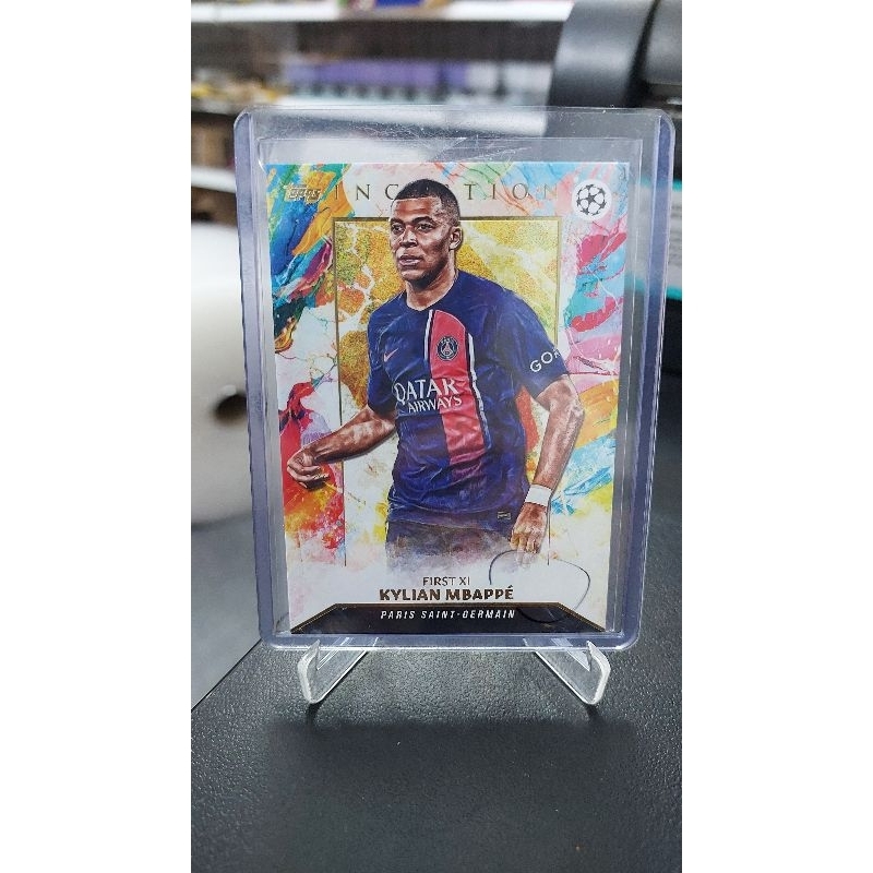 Thẻ Bóng Đá #H440 Mbappe PSG Topps Inception 23/24