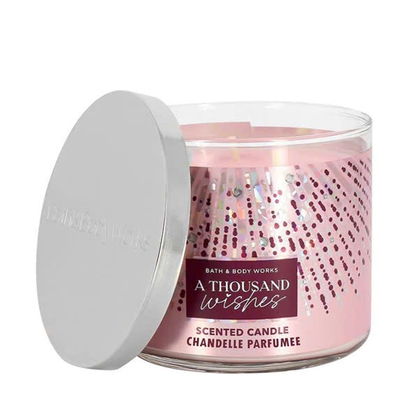 A THOUSAND WISHES -Nến thơm 3 bấc size to 411gr Bath and Body Works thư giãn