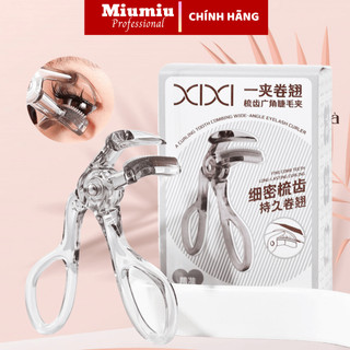 Kẹp bấm mi XIXI góc rộng thiết kế răng cưa cong mi lâu và tự nhiên
